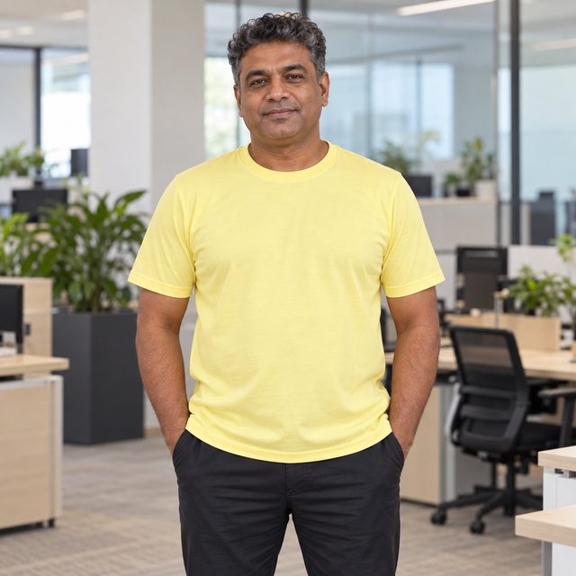 Round Neck T-Shirts with your company logo