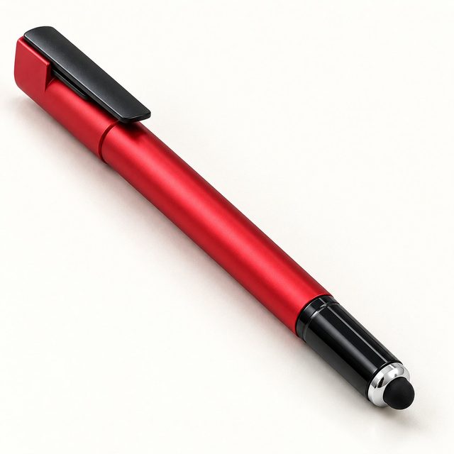 Red logo glow pen