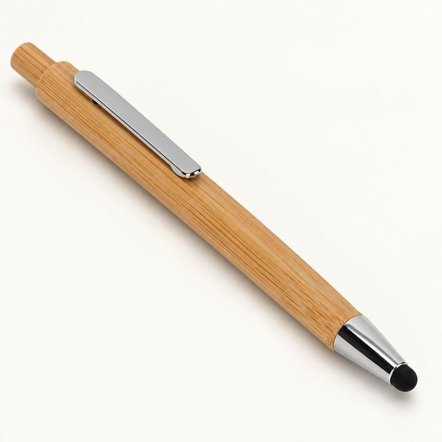 Triangle bamboo stylus pen