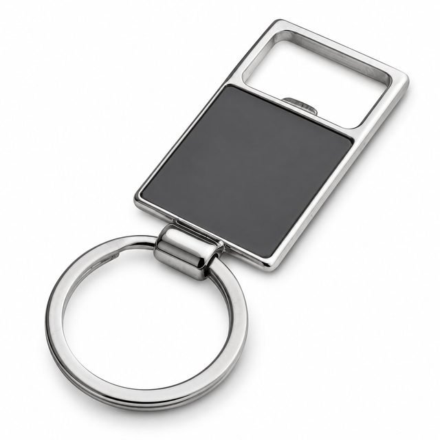 Large metal opener keychain