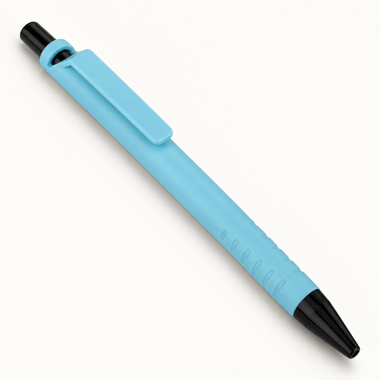Blue pastel click pen