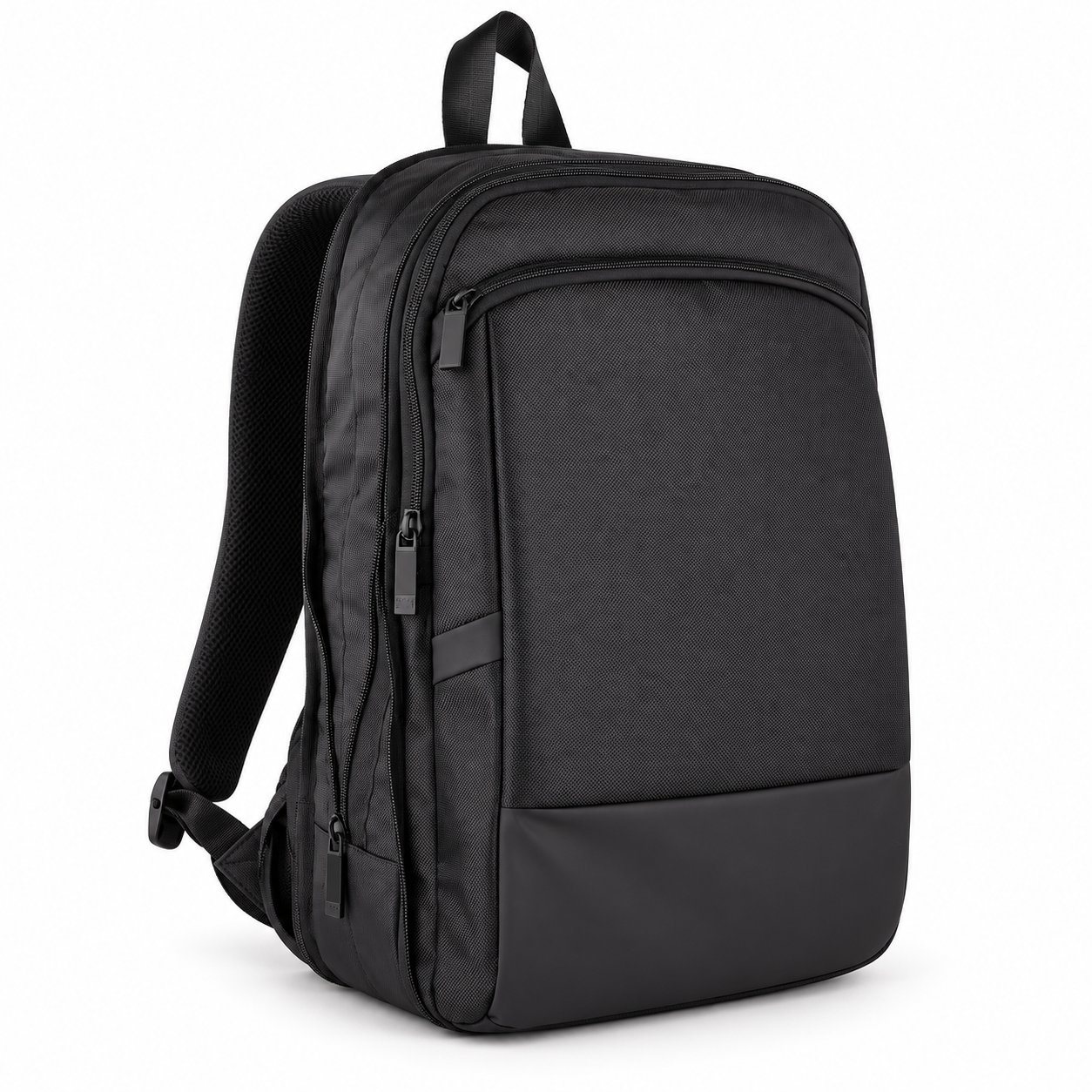 Expandable laptop backpack