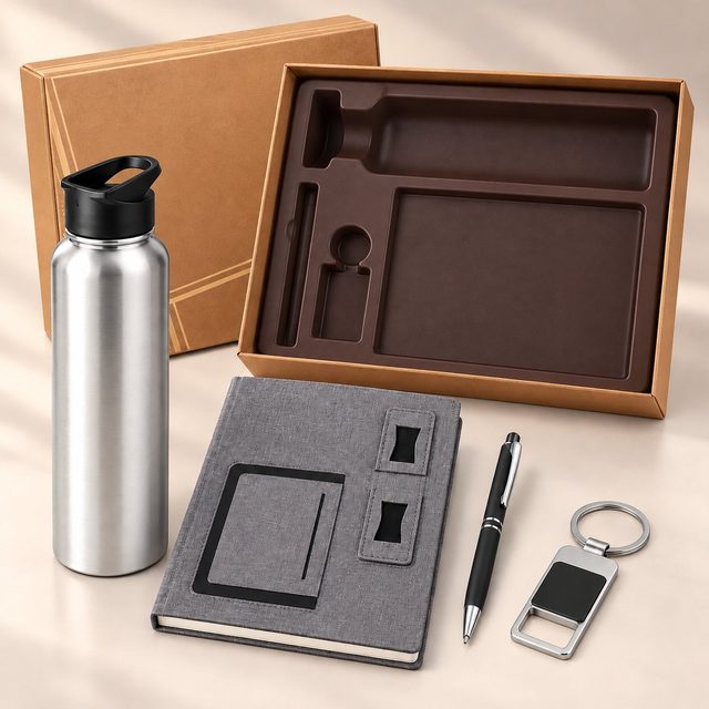 Grey 4-in-1 gift set