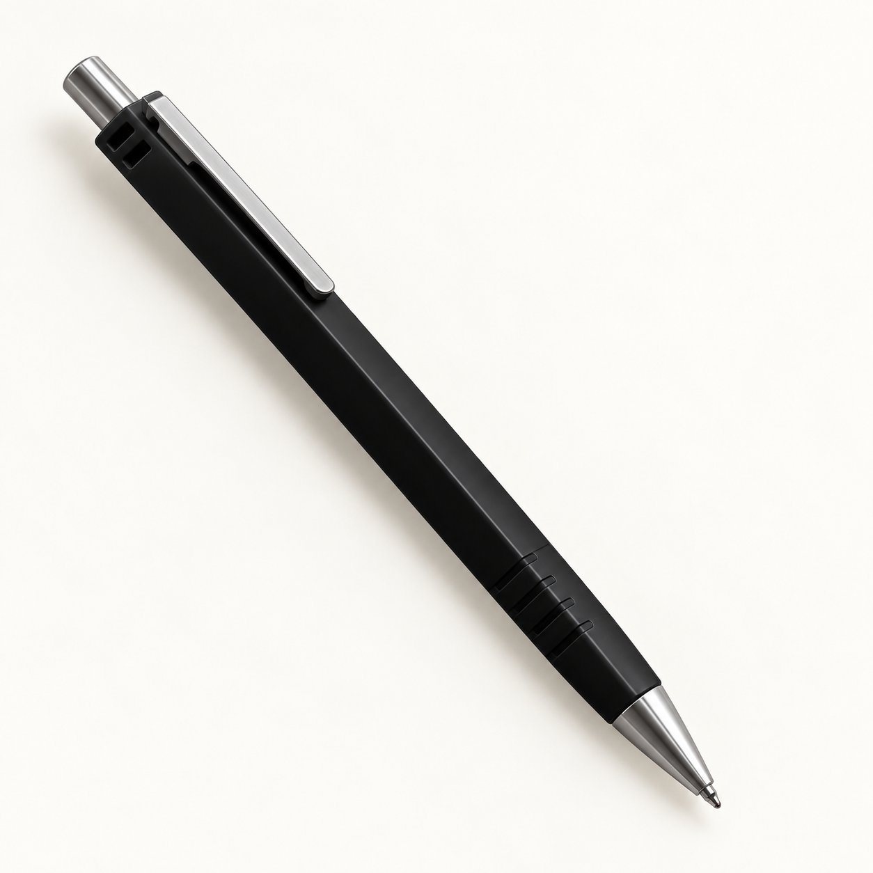 Black square body pen