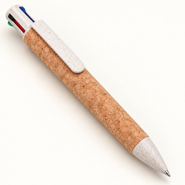 Cork 4-colour pen