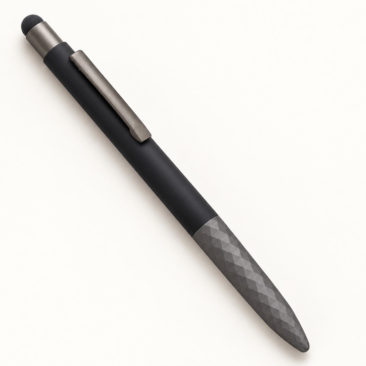 Click to zoom Black prism-grip stylus pen