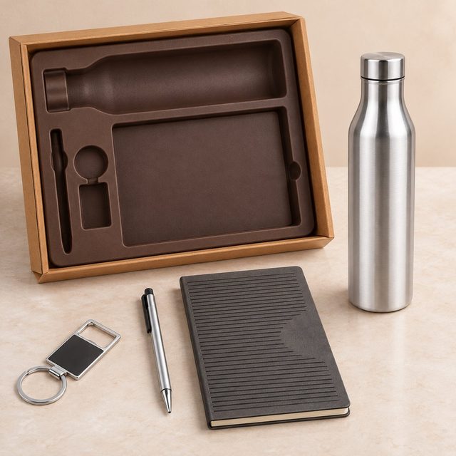 Grey 4-in-1 gift set