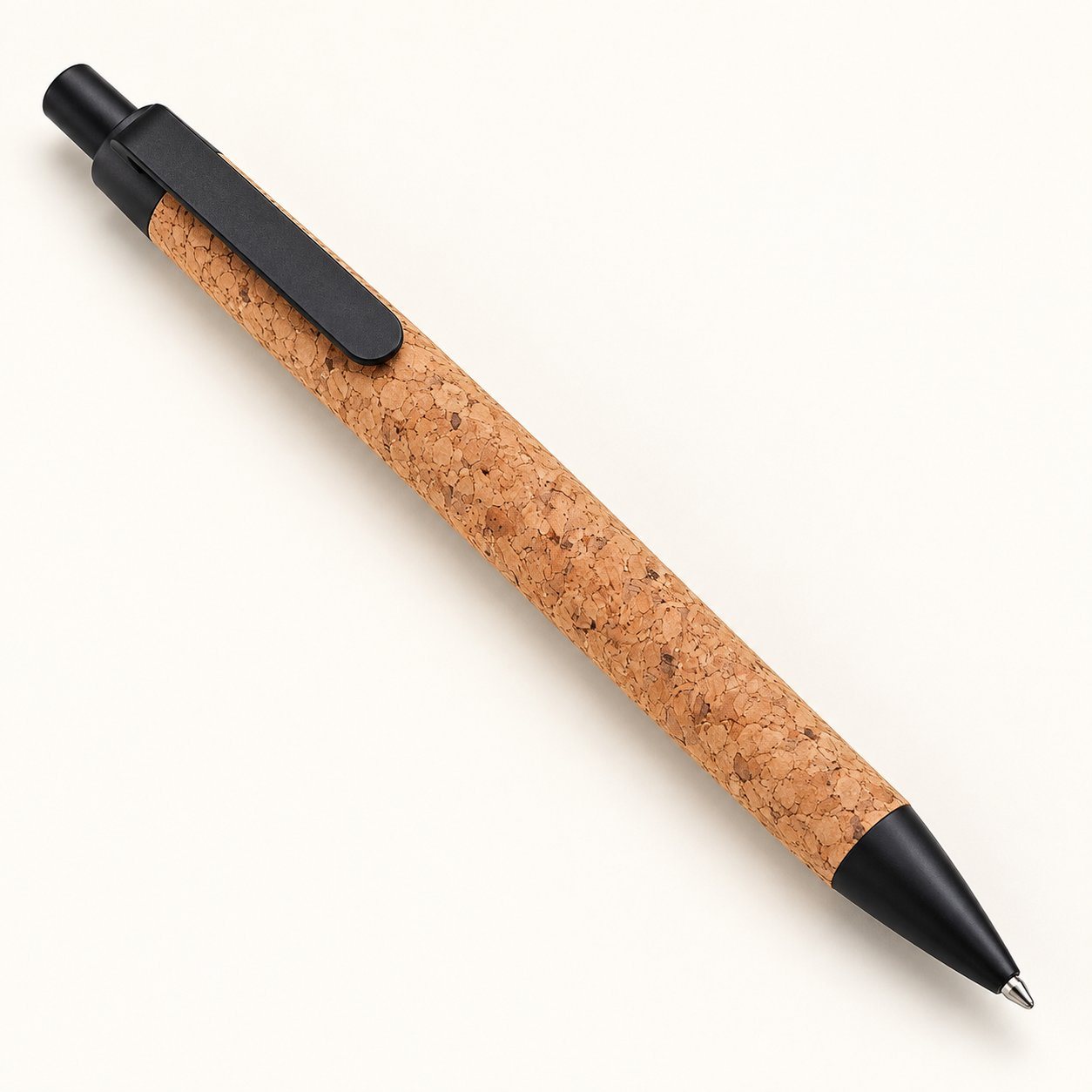 Cork barrel pen