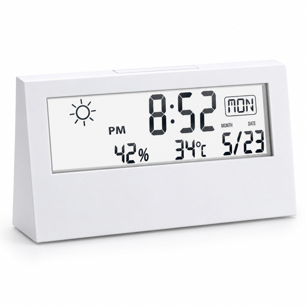 Click to zoom Weather station clock