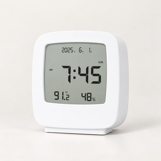 TV-style clock