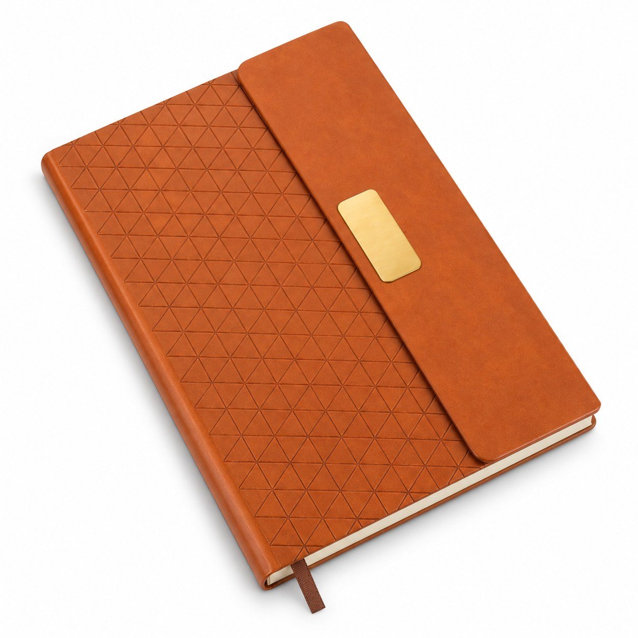 Click to zoom Tan A5 notebook