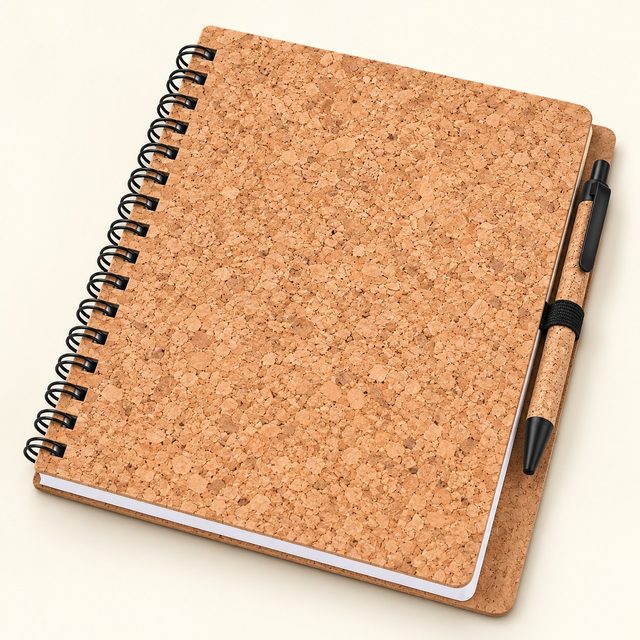 Cork notebook