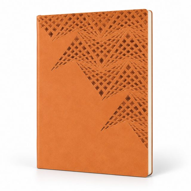 Brown A5 notebook