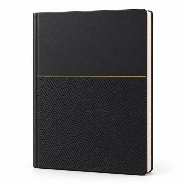 Black A5 notebook