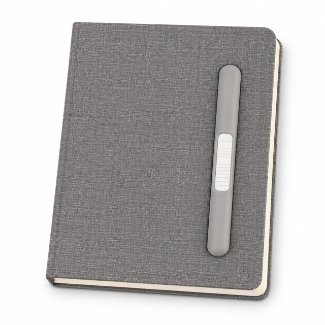 Grey A5 notebook