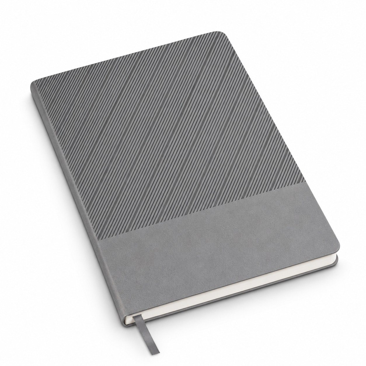 Grey A5 notebook