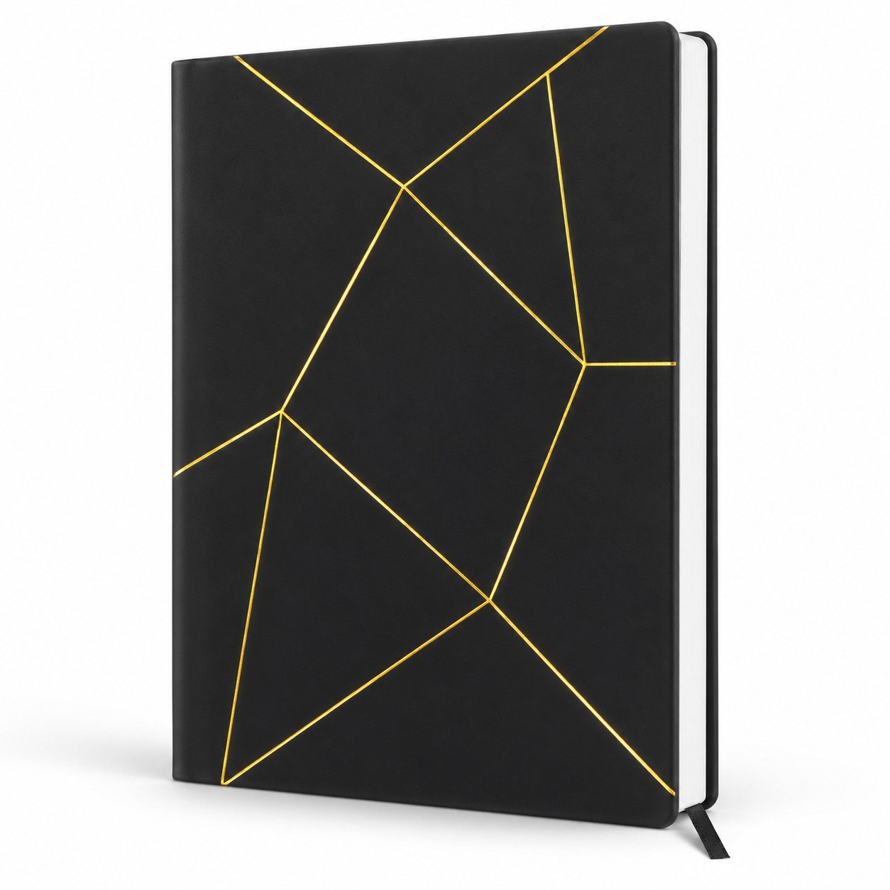 Black PU notebook