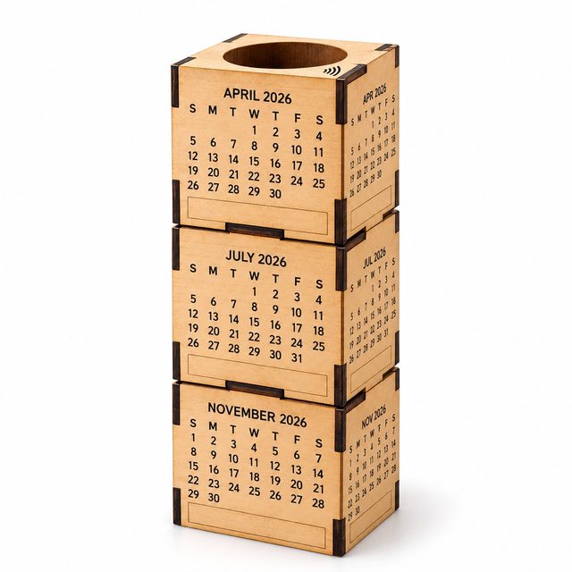 Stacking calendar
