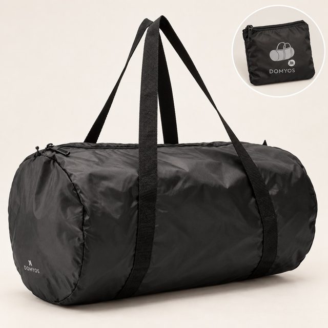 Decathlon Fitness Pocket Bag in Black, client gift