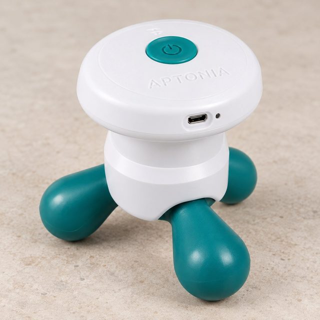 Decathlon MH500 Electronic Vibrating Massager in White, dealer meet gift