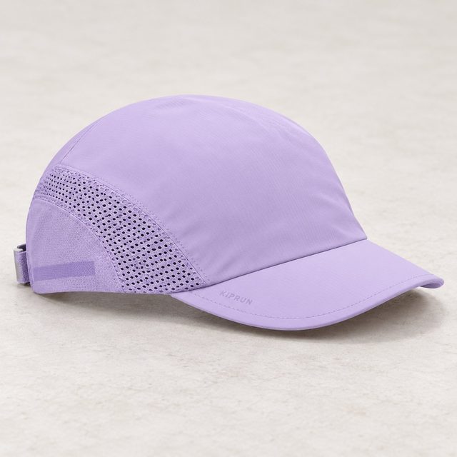 Decathlon Kiprun Adjustable Running Cap in Mauve, team uniform