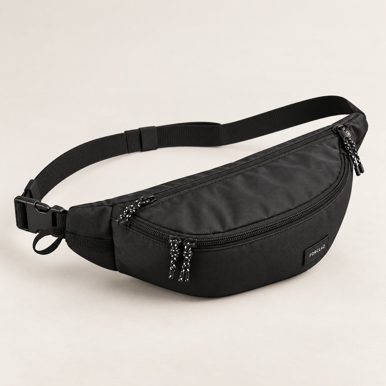 Click to zoom Decathlon Travel Waist Bag 2L in Black, dealer meet gift