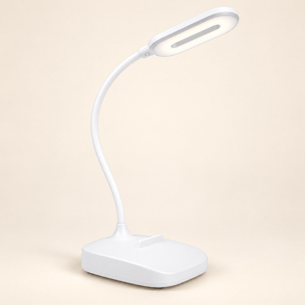 Click to zoom White flexible table lamp