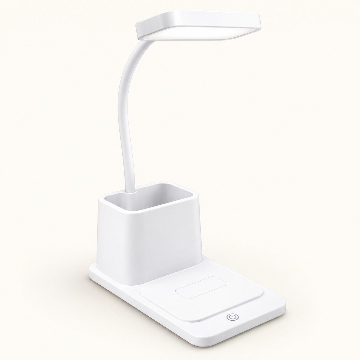 Lamp with wireless charger