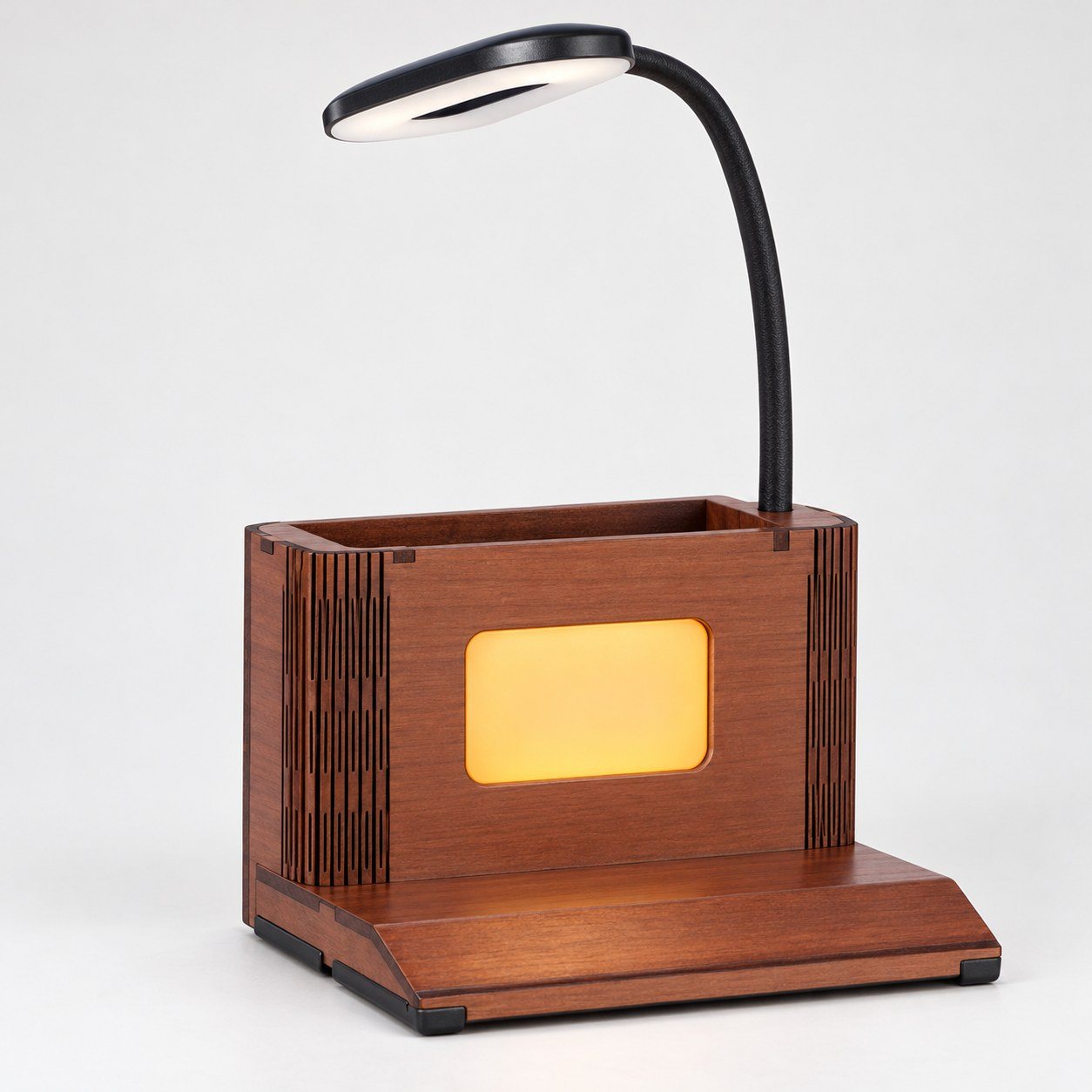 Click to zoom Wooden dimmer lamp