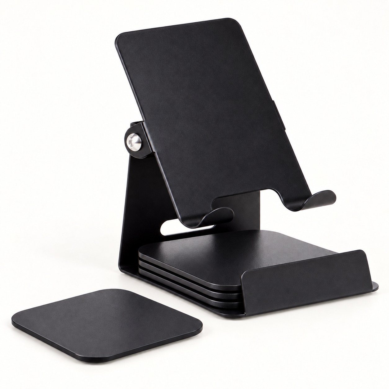 Click to zoom Mobile stand with coasters