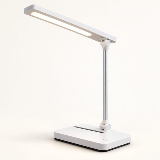 Metal-neck LED lamp