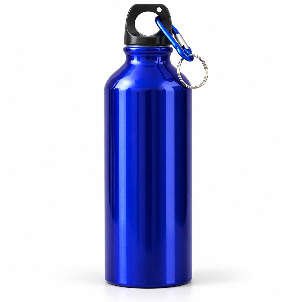Click to zoom Aluminium Gloss Sports Bottle, 500 ml