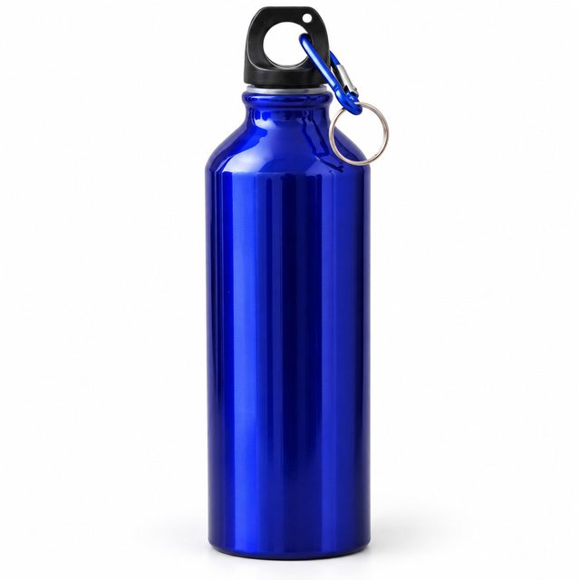 Aluminium Gloss Sports Bottle, 750 ml