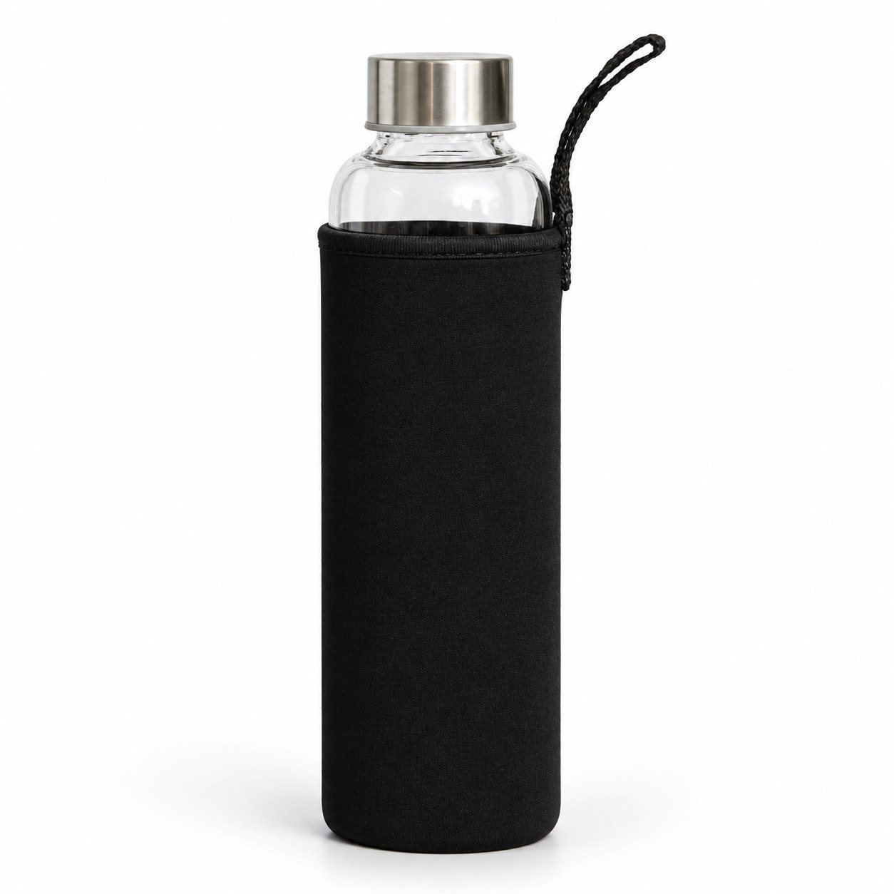 Borosilicate Glass Water/Juice Bottle, 550 ml