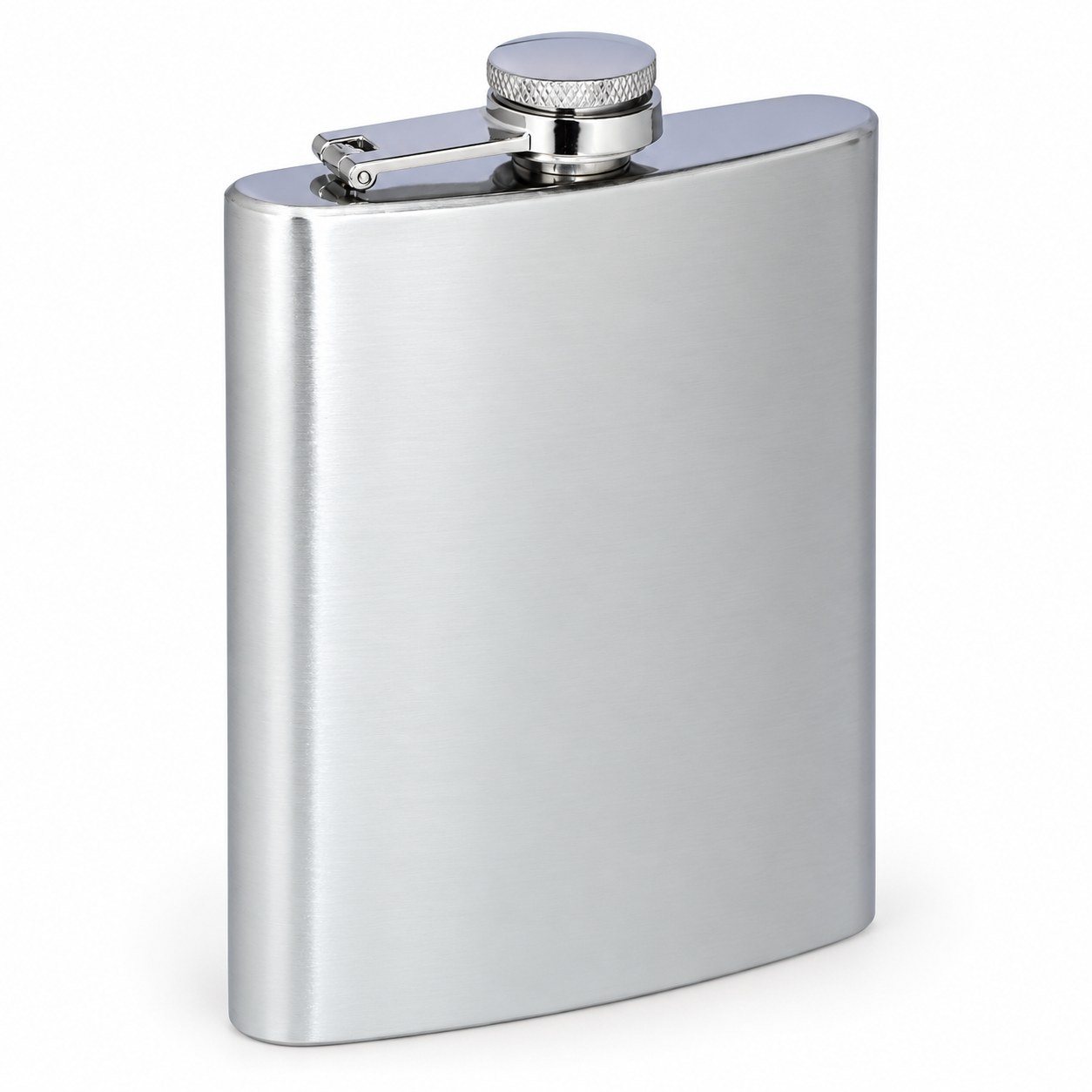 Click to zoom Stainless Steel Hip Flask, 08 Oz / 236 ml