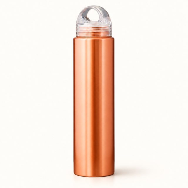 Copper Bottle Clear Cap, 800 ml