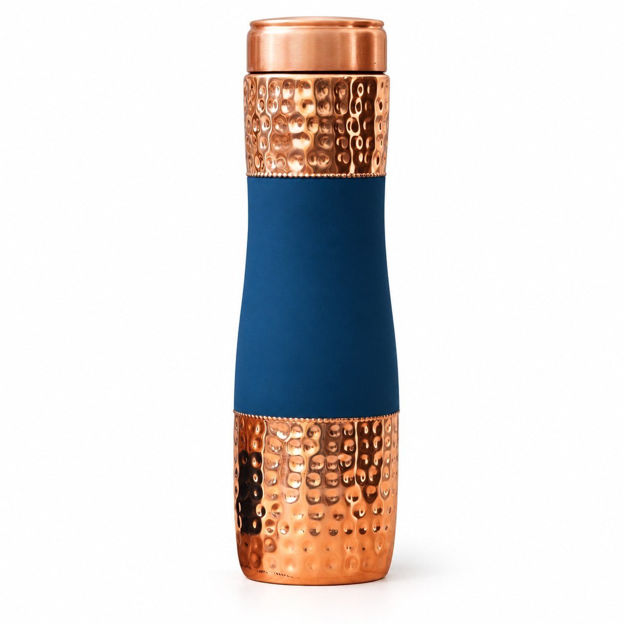 Click to zoom Rubberized Colored Copper Bottle, 900 ml