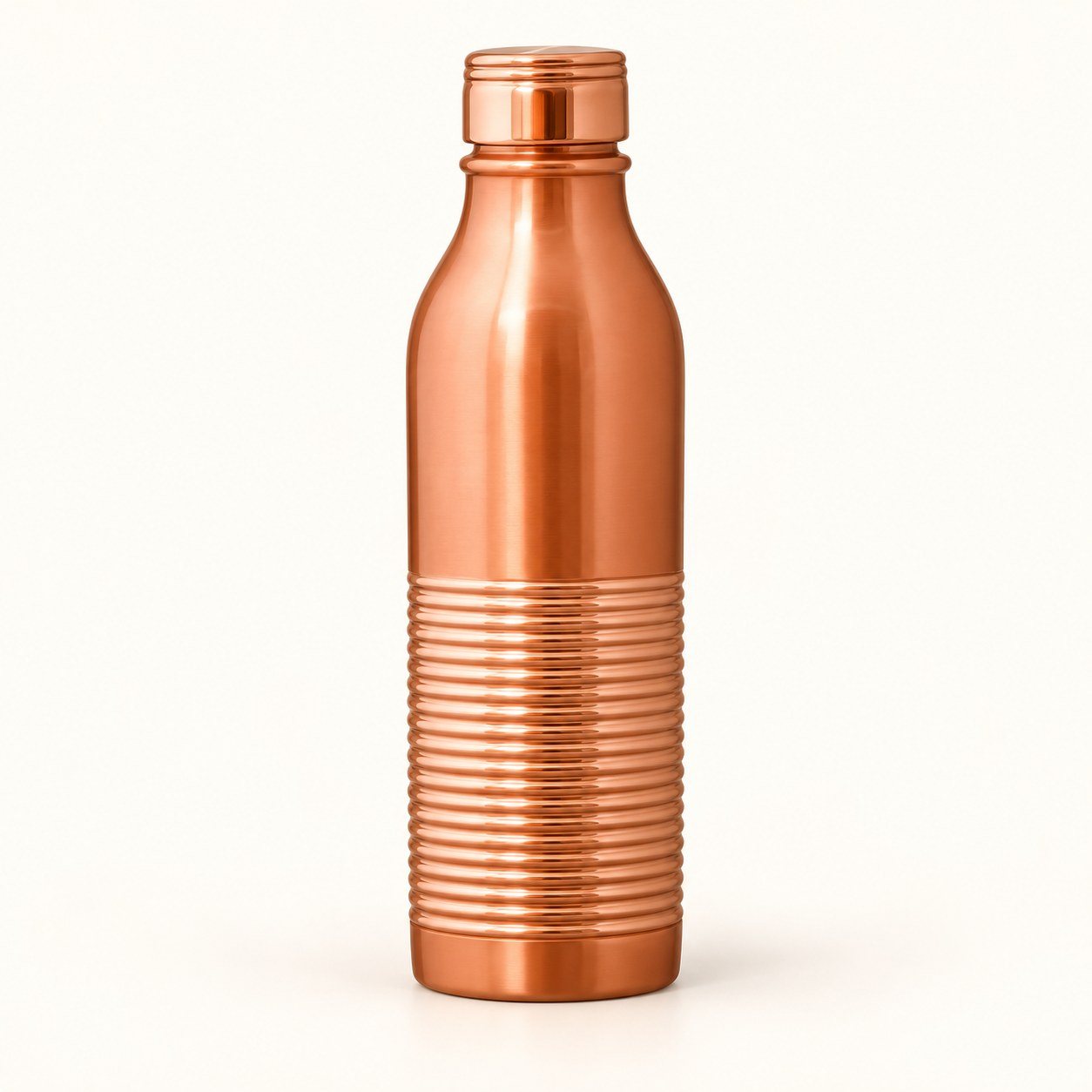 Copper Bottle Ringed, 750 ml