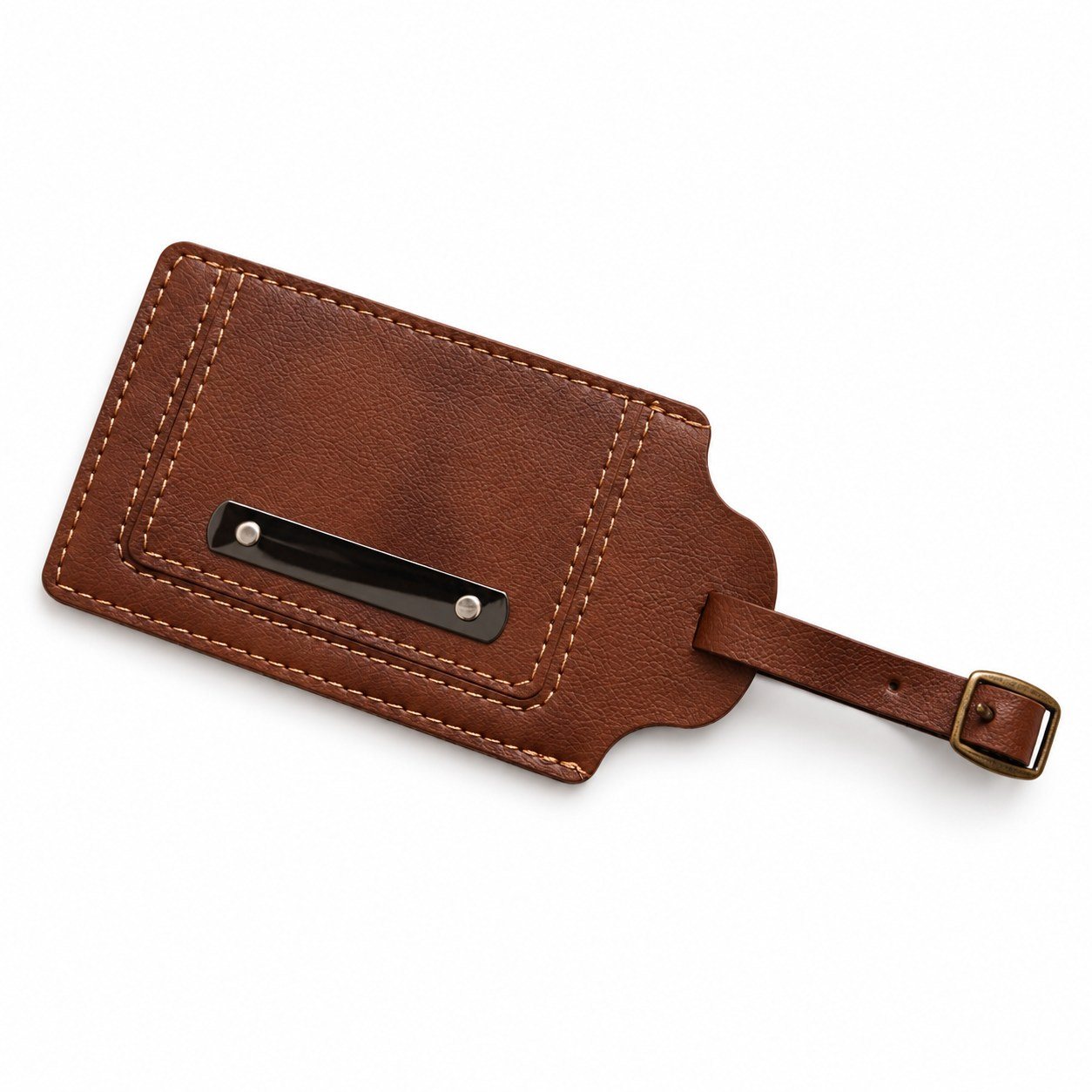 Click to zoom Vegan Leather Luggage Tag