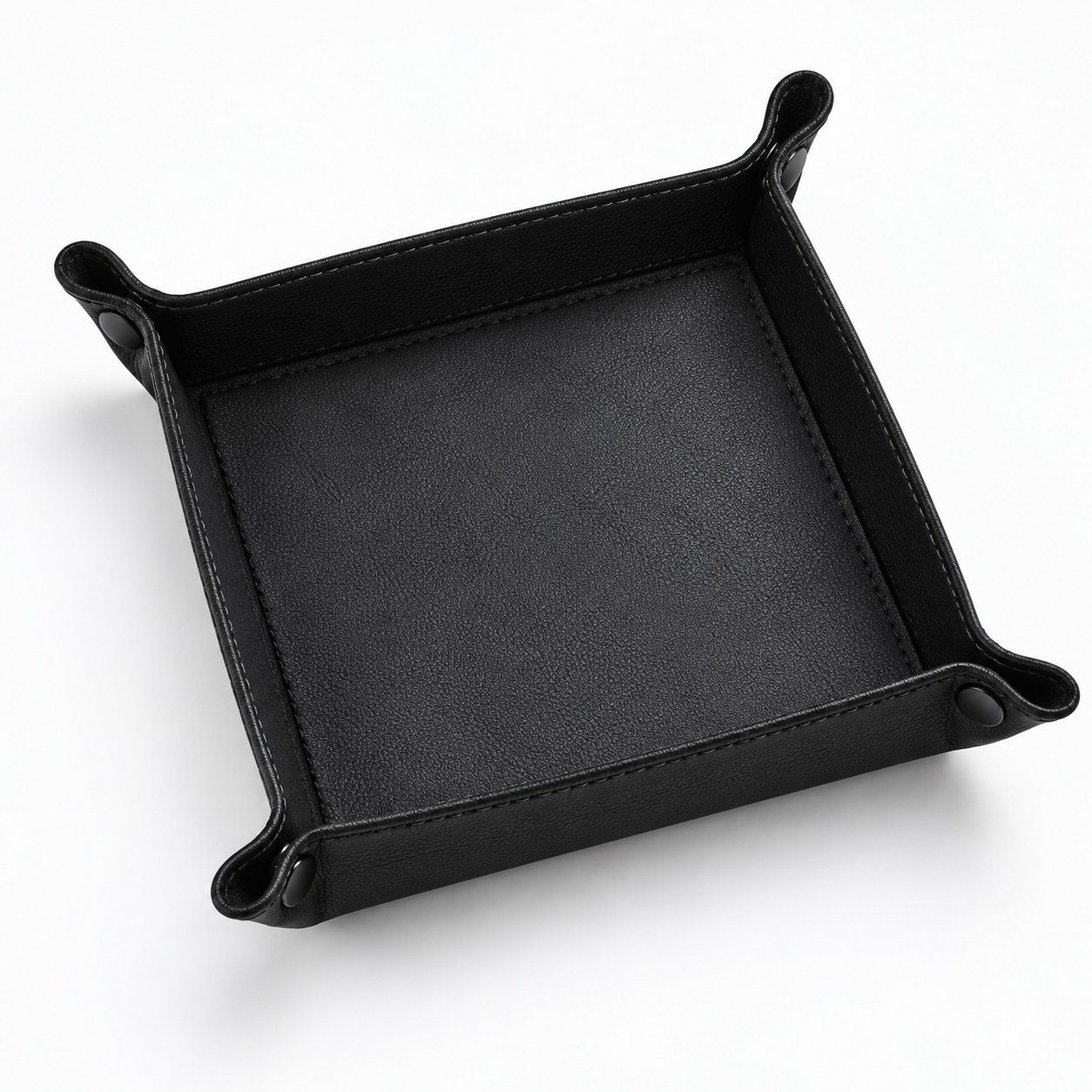 Click to zoom Vegan Leather Foldable Utility Tray & Mouse Pad