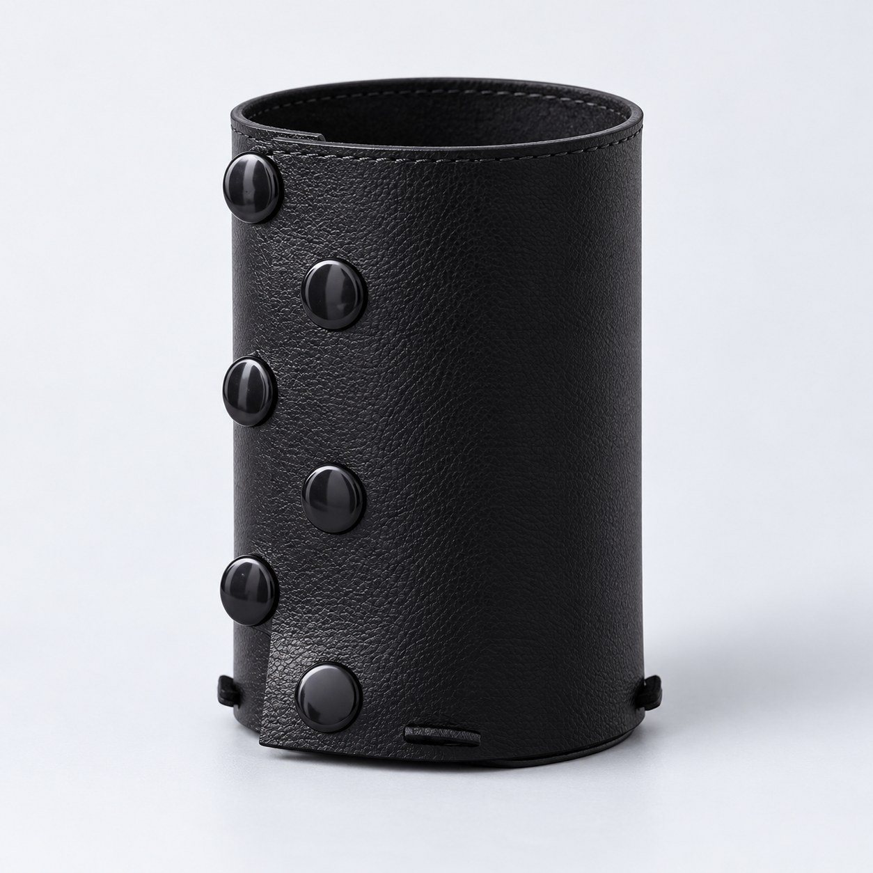 Click to zoom Vegan Leather Foldable Pen Stand cum Tumbler