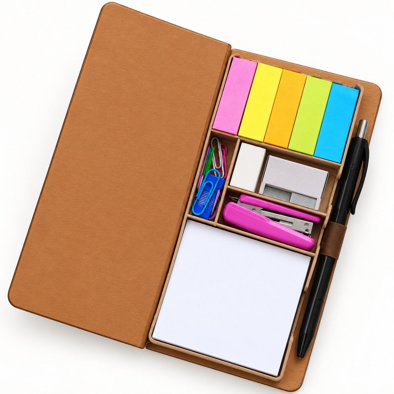Click to zoom PU/MDF Stationery Set
