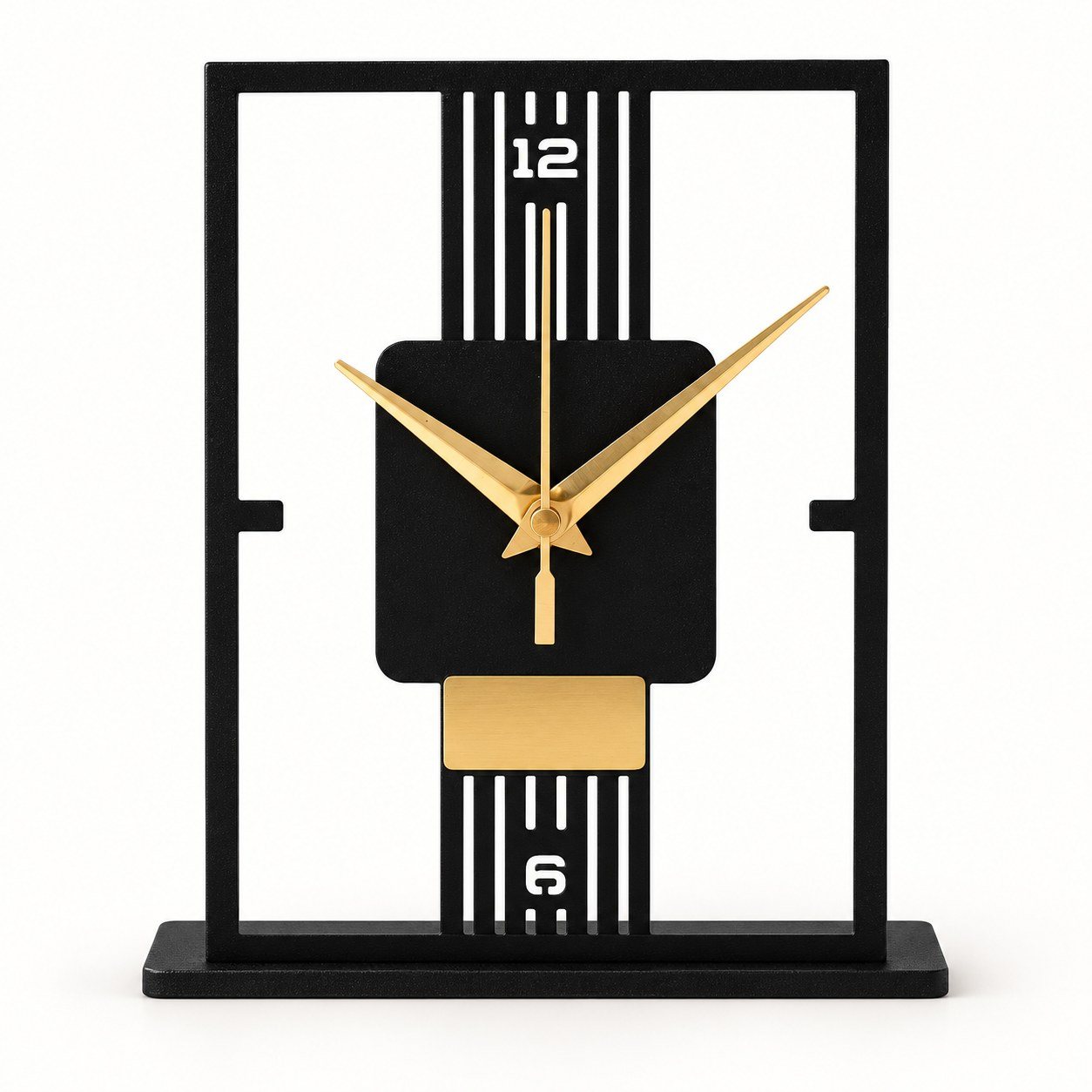 Metal Desktop Clock