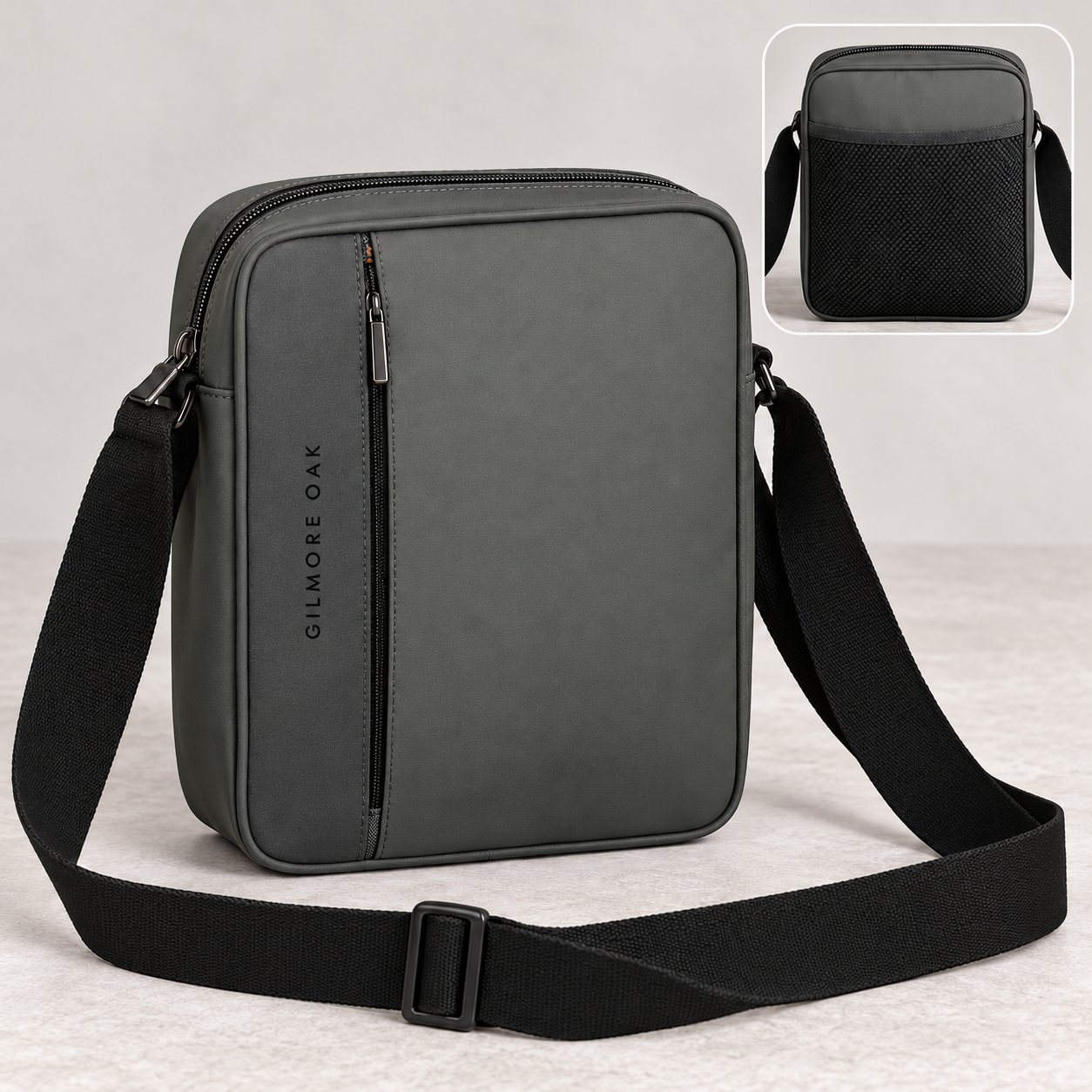 Click to zoom Gilmore Oak Gilmore Oak Sling Bag in Grey, team uniform