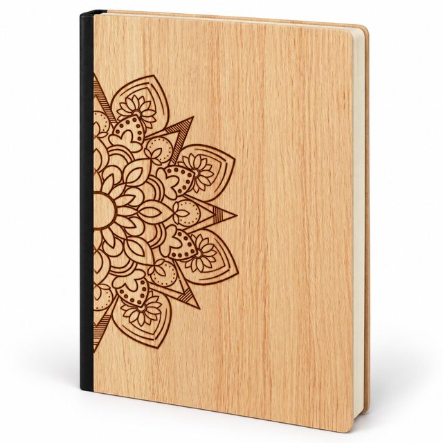 Wooden Texture MDF Notebook