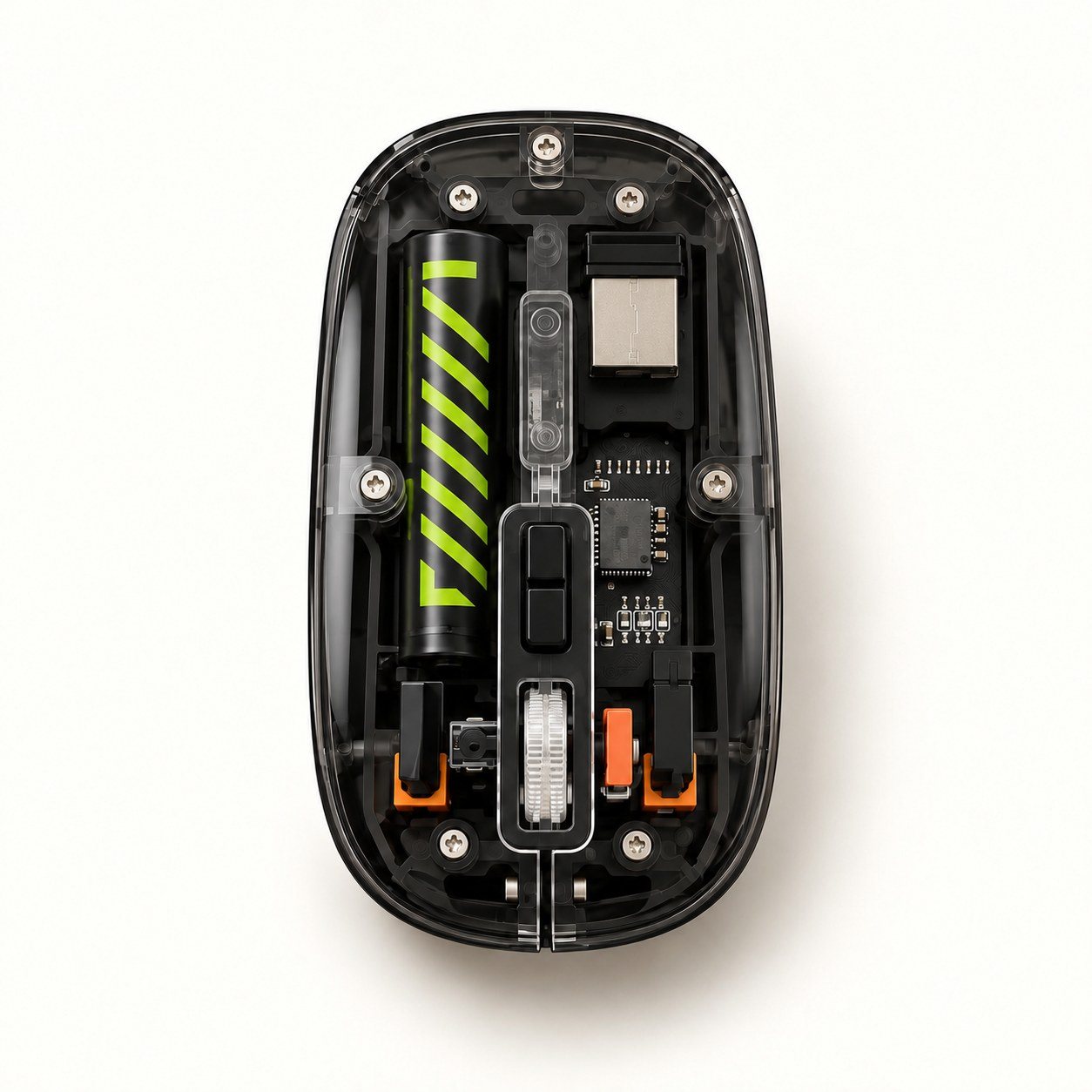 Transparent Rechargeable Mouse