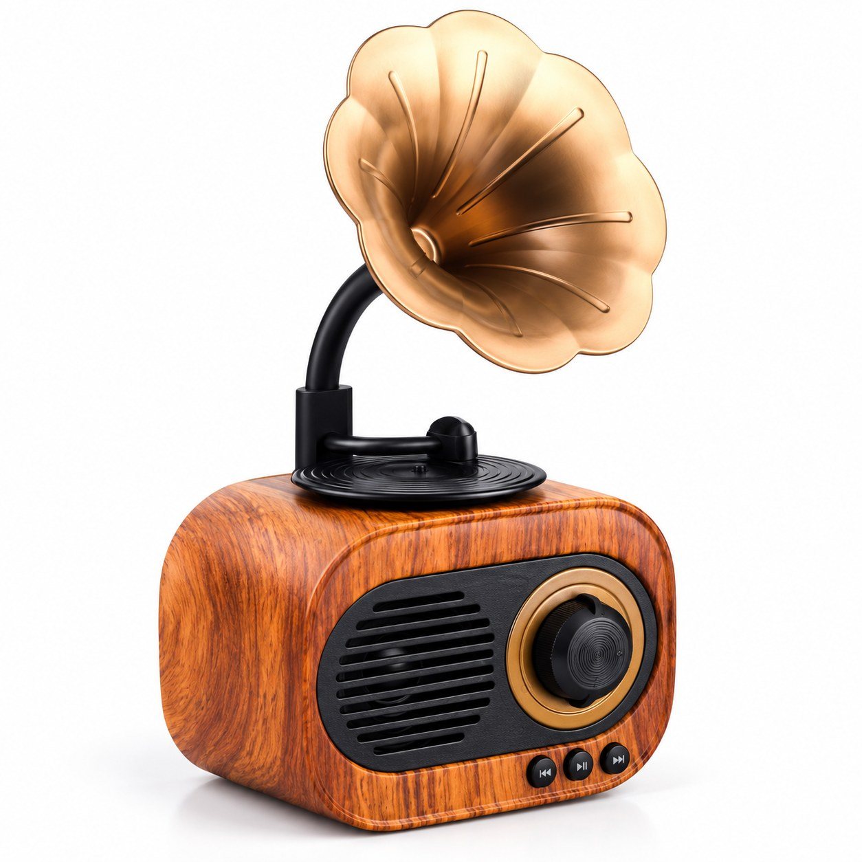 Click to zoom Retro Gramophone Bluetooth Speaker