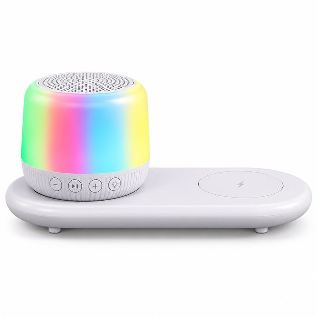 LED Glow BT Speaker Wireless Charging
