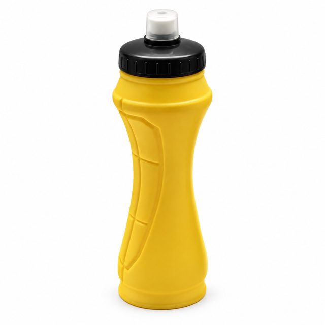 Yellow sipper bottle