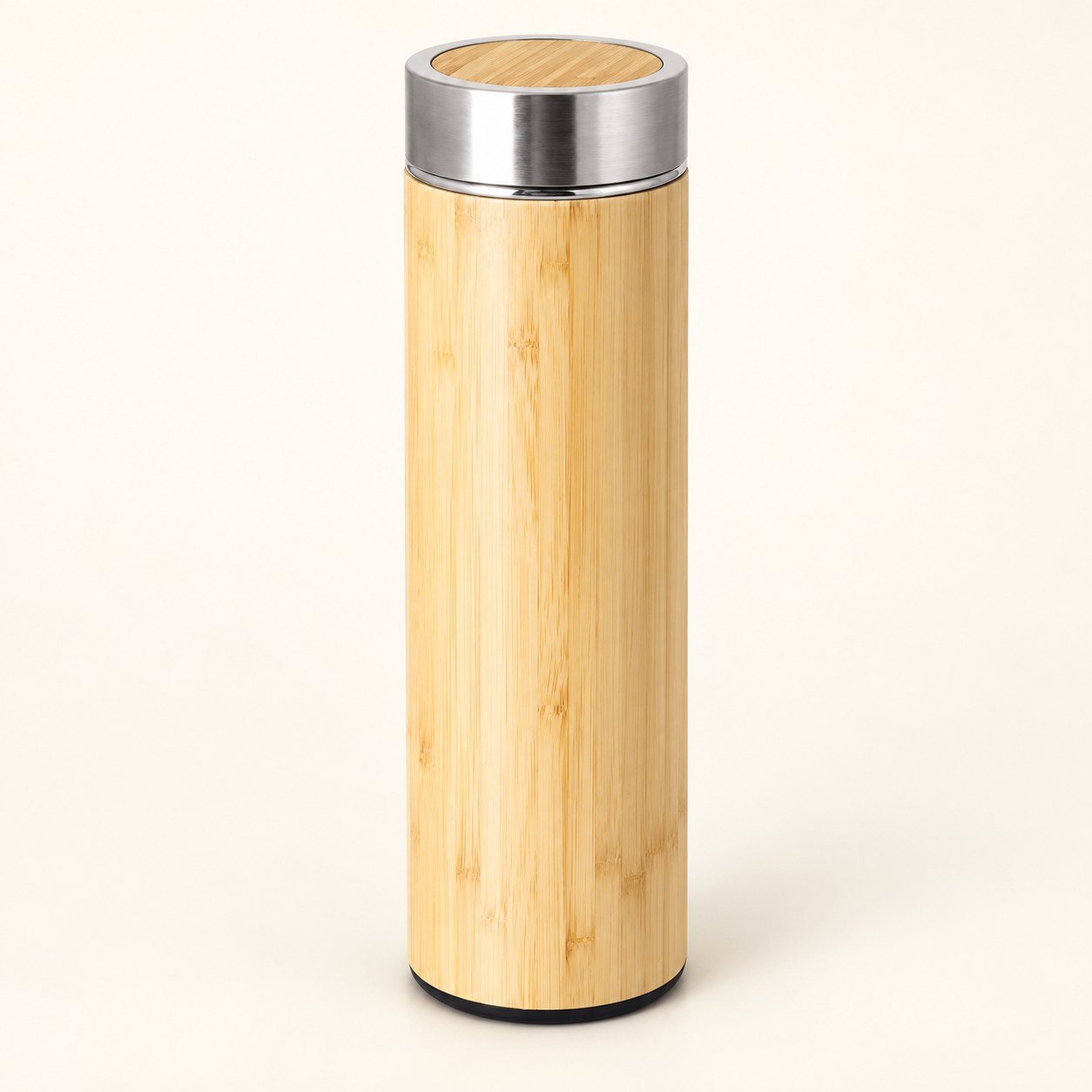 Bamboo vacuum flask